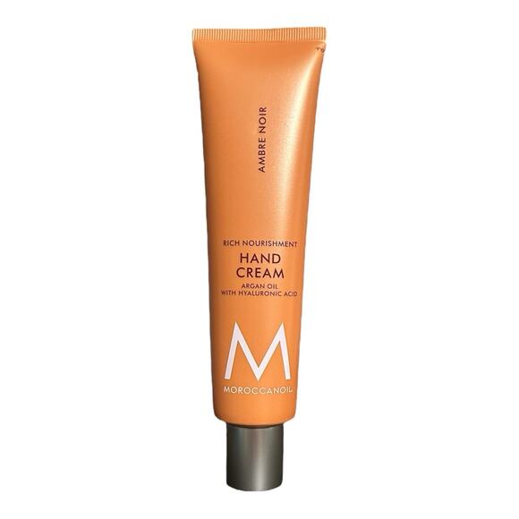 Moroccanoil Rich Nourishment Hand Cream Amber Noir Hyaluronic Acid 3.4oz - Picture 1 of 2